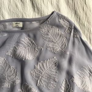 Wilfred Lavender Flower Blouse